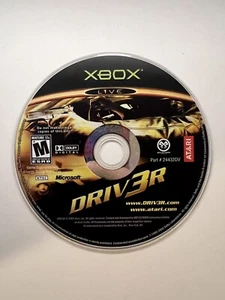 Driv3r Driver 3 (Microsoft Xbox, 2004) - Tested - Disc Only - Picture 1 of 2
