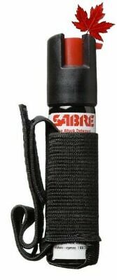 SABRE Dog Spray - Maximum Strength - Adjustable Hand Strap-Black • 26.86$