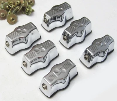 6 SONOR TOM LUGS w/ GASKETS for FORCE 3005, 3003, 3001, 2005, 2003, 2001, 1005 - Image 1 of 3