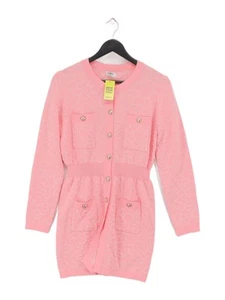 Chanel Women's Midi Dress L Pink Polyester with Acrylic, Nylon, Wool Bodycon - Picture 1 of 6