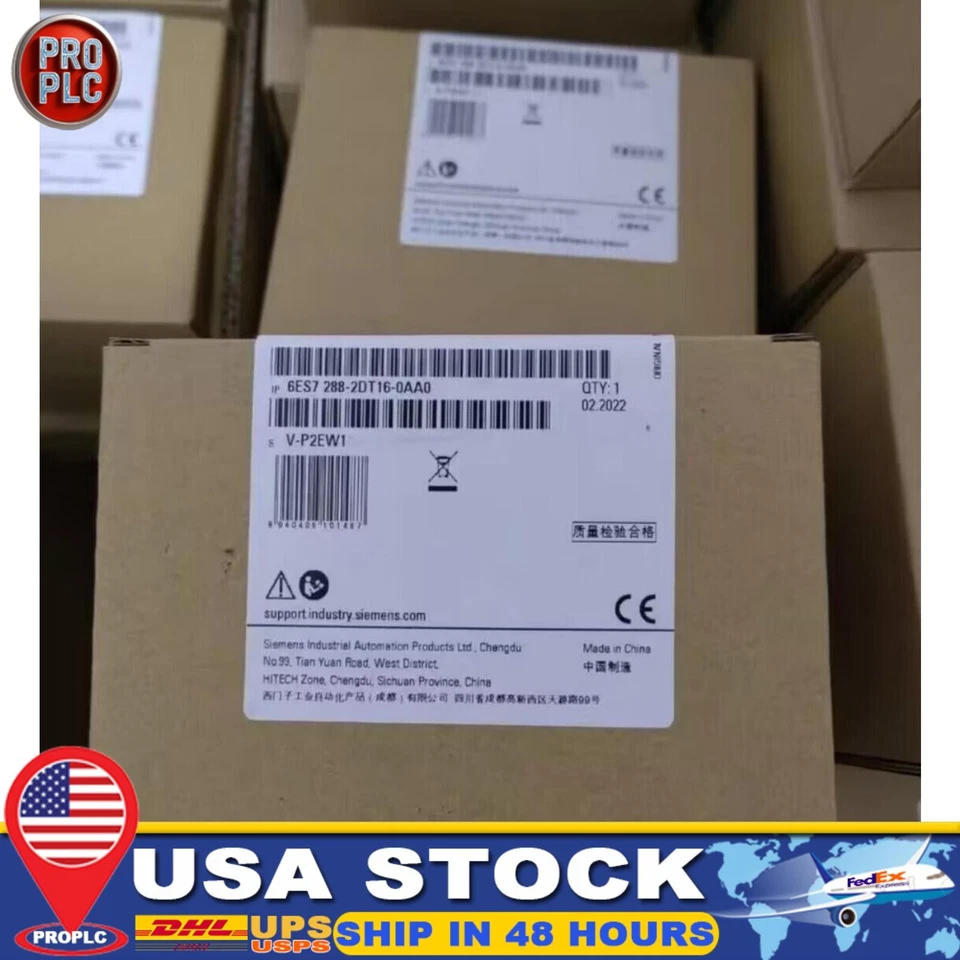 New Siemens S7-200 Digital I/O SM DT16 6ES7288-2DT16-0AA0 6ES7 288-2DT16-0AA0 - Image 1 of 4