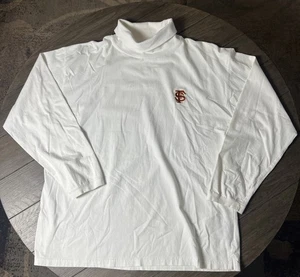 Starter Vintage FSU Seminoles Men's Shirt Mock Neck L/S Size XL - Picture 1 of 12