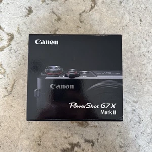 NUOVA fotocamera digitale Canon PowerShot G7x Mark II 20,1 MP 4,2x zoom VENDITORE FIDATO! - Foto 1 di 10