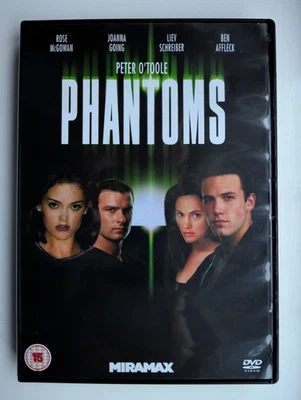 Phantoms (DVD, 2011)  Peter O'Toole, Ben Affleck, Liev Schreiber,, Rose McGowan - Image 1 of 2