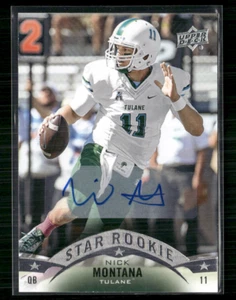 Nick Montana 2015 Upper Deck Auto - Picture 1 of 2