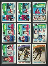 1976-77 Topps NHL Hockey Singles U-Pick EX - EX/MT #1-210 Rare HOF RC Finish Set