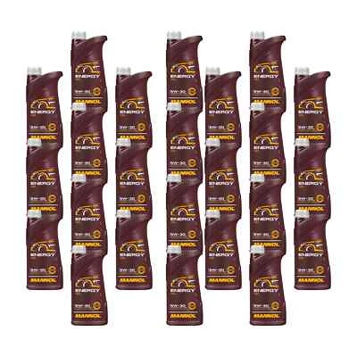 24x1 Liter MANNOL Energy 5W-30 Motoröl 7511 API SN/CH-4 ACEA A3/B4 Synthetic - Bild 1 von 3