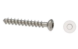 Orthopedic locking cancellous screw 3.5mm pack of 60 pcs with free screw driver - Imagen 1 de 4