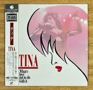 What's Love Got to do with it. Story of Tina Turner Laserdisc JAPAN LD w/OBI - Picture 1 of 3