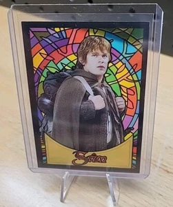 2006 Topps Señor de los Anillos Evolución Sam Vitral Inserto #S10 - Imagen 1 de 2