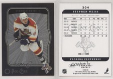 2007-08 O-Pee-Chee Micromotion Black /100 Stephen Weiss #204