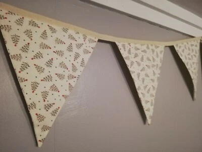 Tela de árbol de Navidad Bunting Foto 1 de 4