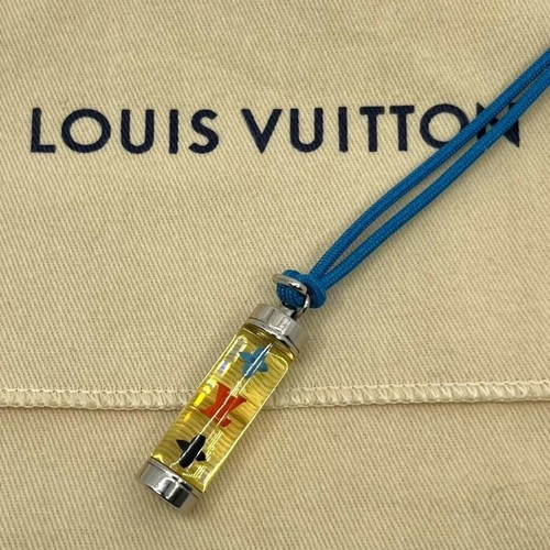 LOUIS VUITTON（LV） LOUIS VUITTON M69454 Collana Uomo LV Inclusione Monogramma Blu Top