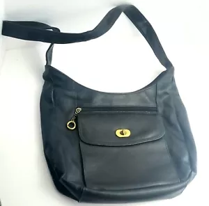 Bentley Black Shoulder Purse Bag PU Material - EUC - Picture 1 of 6