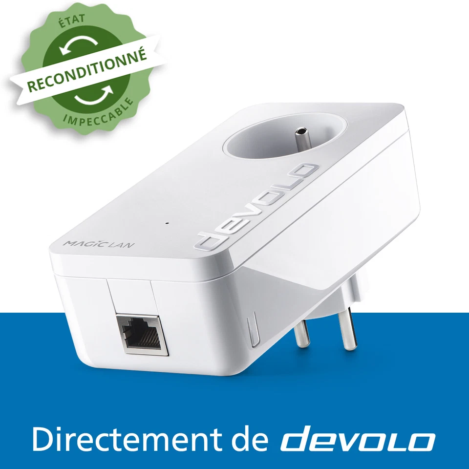 devolo Magic 2 LAN CPL port Gigabit Ethernet adaptateur d'extension - Photo 1/1