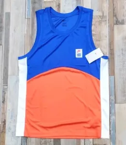 Nike Force Dri-Fit Starting 5 Basketball Knit Jersey Vest Mens Medium Deadstock - Picture 1 of 10