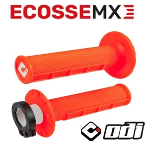 ODI V2 Bloccaggio Mezza Cialda Morbida Manopole Arancione KTM SX125 SX144 SX150 SX250 - Foto 1 di 3