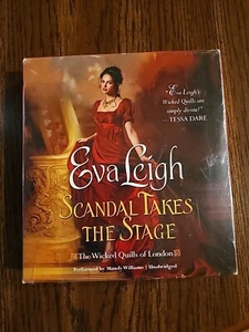Scandal Takes The Stage Audio Book On 9 CDs, 10 3/4 Hours Unabridged - Picture 1 of 3