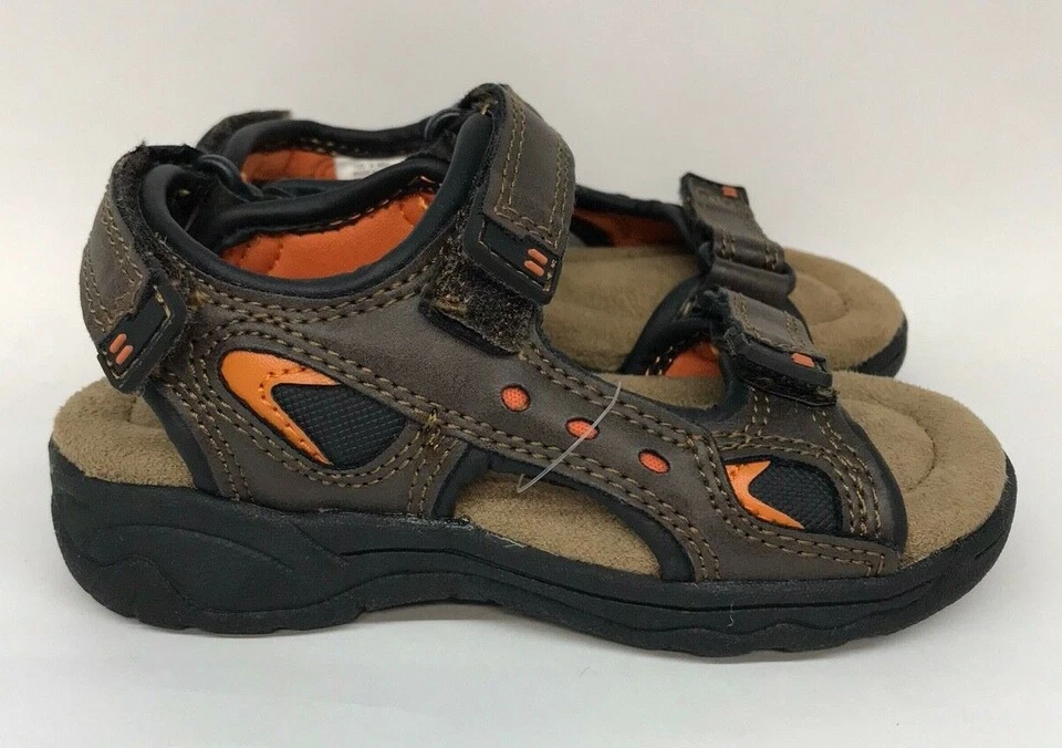 Zapatos Sonoma para niños pequeños talla 8 naranja y marrón 2013 NUEVO Foto 1 de 4