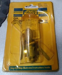 Chevrolet GM Chrome Trunk Lock Key Cylinder W/2 OEM Keys - Picture 1 of 4