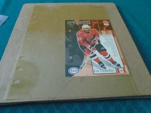 1997-1998 Esso Olympic Hockey Heroes French # 13 ERIC DESJARDINS TEAM CANADA