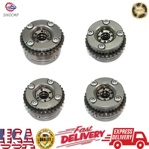4PCS Camshaft Adjuster VVT Sprockets for M276 Mercedes W212 GL450 E400 3.0L 3.5L - Picture 1 of 2