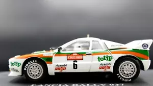 Kyosho K03183B Totip Lancia Rally 037 Car#6 1984 Rally Sanremo Miki Biasion 1:43 - Foto 1 di 10