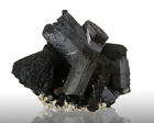 3.2" Multi-Crystal Cluster Jet Black Schorl Tourmaline Crystals Namibia For Sale