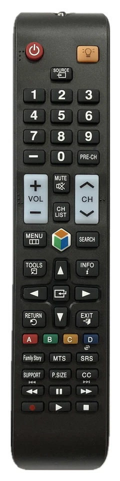 NEW Replaced TV Remote AA59-00580A subs AA59-00784C for All Samsung Smart TV
