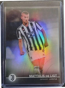 2021-22 Topps Juventus Matthijs De Ligt 258/275 Netherlands Rainbow Foil - Picture 1 of 2