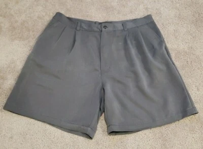 Croft & Barrow Gray Men's Size 38 Pleated Shorts 6.5" Inseam  - Image 1 of 4