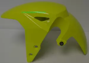 HONDA OEM FRONT FENDER LEMON ICE YELLOW 17-18 GROM 125 61100-K26-B00ZA - Picture 1 of 6