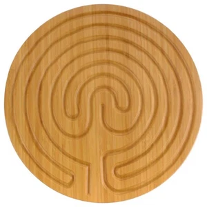 Finger Labyrinth for Meditation and Prayer - 12.5" Diameter - 7 Circuit Cretan - Picture 1 of 7