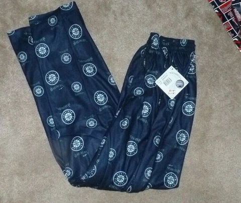 NEW MLB Seattle Mariners Loungewear Pants Sleepwear Youth Boys XL 18 20 NEW NWT Cover
