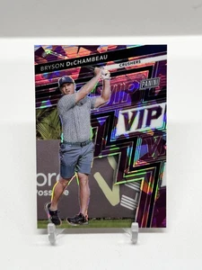Bryson DeCHAMBEAU 2025 #'d/50 Panini National VIP Gold Pack Purple Ice Prizm SP - Imagen 1 de 3