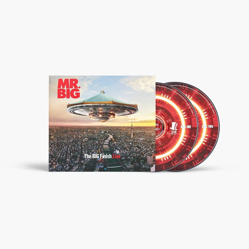 Mr. Big The Big Finish Live (CD) Album Digipak - Image 1 of 1