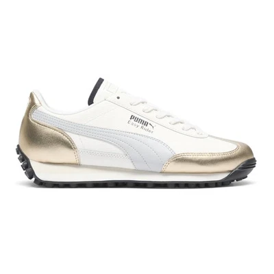 Zapatillas informales blancas con cordones metálicos mixtos de metales PUMA Easy Rider para mujer Foto 1 de 4