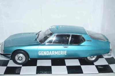 Norev Citroen SM 1973 Gendarmerie Turquoise 1:12 Scale Ref 121703 - Image 1 of 4