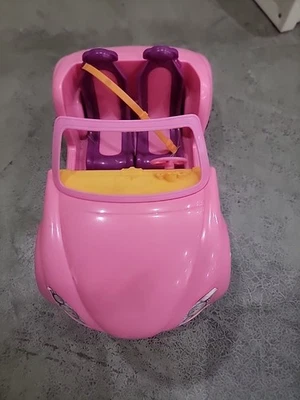 Barbie Surfs Up Muñeca Coche Crucero Rosa Tropical Playa Vehículo 2007 Mattel Foto 1 de 4