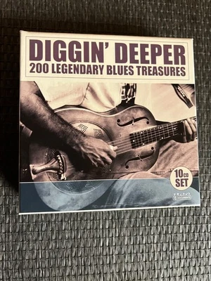 Diggin' Deeper - 200 Legendary Blues Treasures | 10-CD-Box | CD 💿 1183 - Bild 1 von 2