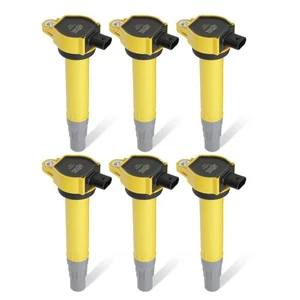 ACCEL 140502-6 SuperCoil Ignition Coil - Yellow - 6-Pack - Picture 1 of 4