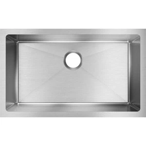 Elkay EFRU281610T Crosstown 30-1/2" Undermount Single Basin - Stainless Steel - Picture 1 of 12