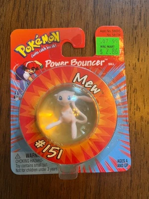 Pokémon 1999 Sealed Power Bouncer Mew #151 - Imagem 1 de 3