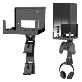 Wall Mount Kit for Xbox Series X Steel Wall Mount Kit Shelf Stand Accessories
