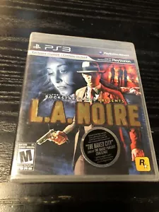 L.A. Noire (Sony PlayStation 3, 2011) PS3, GameStop Pre-order - Picture 1 of 4