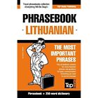 English-Lithuanian Phrasebook & 250-Word Mini Dictionar - Trade Paperback (Us) ,
