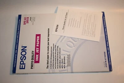Super A3/B Paper Epson Photo Quality Matte 13" x 19" Ink Jet S041069 (67) Sheets - Image 1 of 4