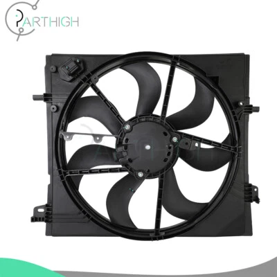 Conjunto de ventilador de refrigeración del radiador eléctrico para Nissan Rogue Sport 2017 2018-2019 Foto 1 de 4