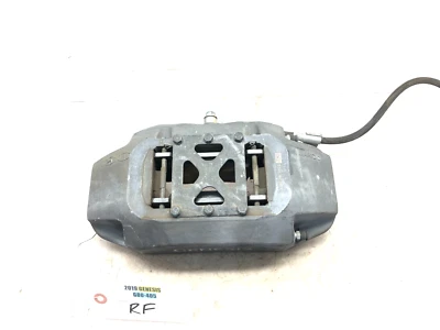 2018-2020 GENESIS G80 SPORT 3.3L RWD RIGHT PASS FRONT BRAKE CALIPER W/ PADS OEM Foto 1 de 4