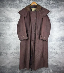Men’s Vintage Vintage W.K. Backhouse by Barbour Coats Jackets Waxed Red Size C42 - Picture 1 of 8